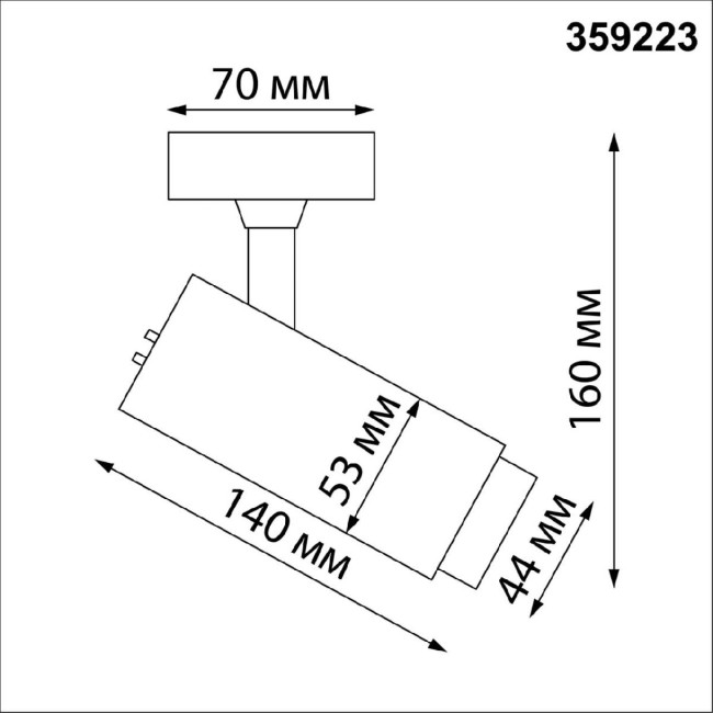 Спот Novotech Nail 359223 Спот Novotech Nail 359223
