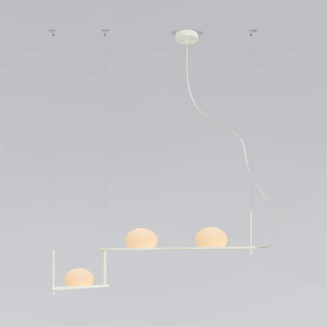 Подвесной светильник Eurosvet Stair 70145/3 белый a061371 Подвесной светильник Eurosvet Stair 70145/3 белый a061371