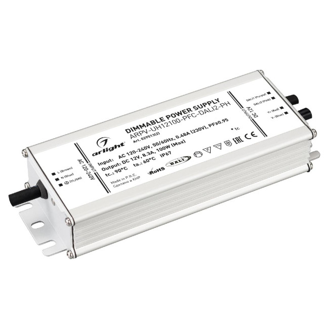 Блок питания для светодиодной ленты Arlight ARPV-UH12100-PFC-DALI2-PH 029513(2) Блок питания для светодиодной ленты Arlight ARPV-UH12100-PFC-DALI2-PH 029513(2)