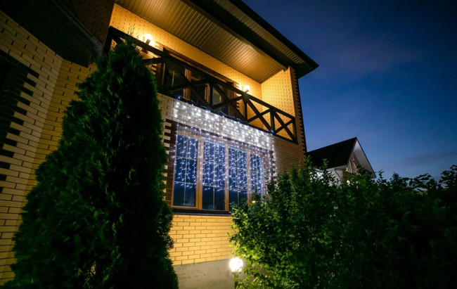 Гирлянда Uniel ULD-C3020-384/DTA/RC WHITE IP44 Гирлянда Uniel ULD-C3020-384/DTA/RC WHITE IP44