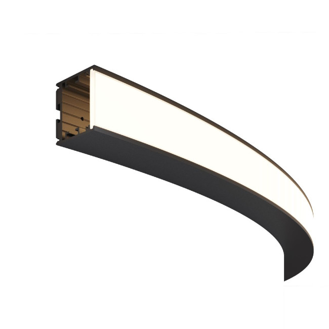 Радиусный профиль Maytoni Led strip ALM-3535R-B-EX-90°-1.5M Радиусный профиль Maytoni Led strip ALM-3535R-B-EX-90°-1.5M