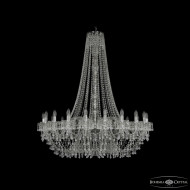 Подвесная люстра Bohemia Ivele Crystal 1410/20/400/h-130 Ni V0300