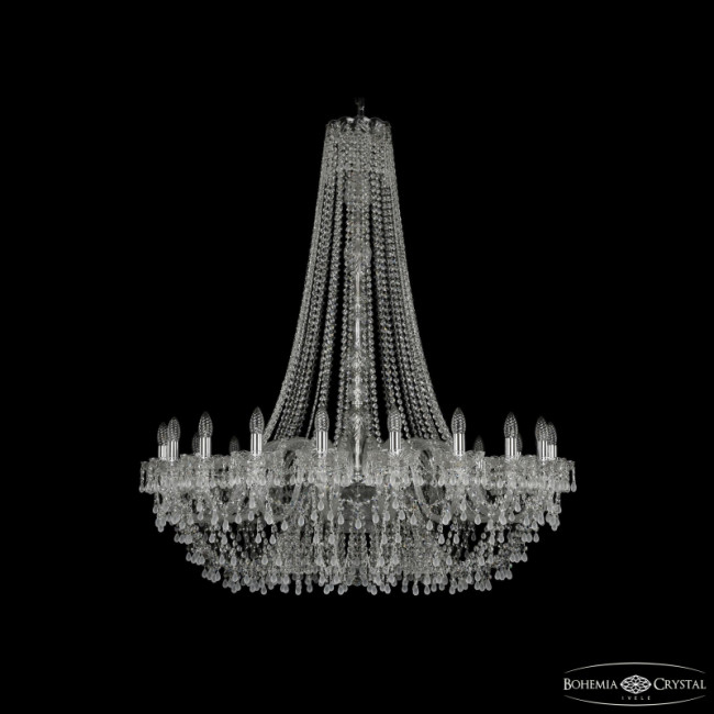 Подвесная люстра Bohemia Ivele Crystal 1410/20/400/h-130 Ni V0300