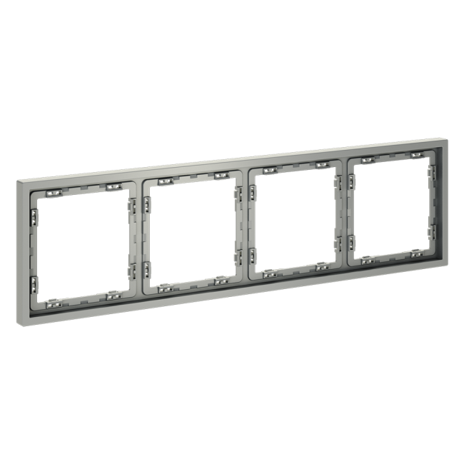 Рамка на 4 поста Voltum S70 VLS100405 (сталь) Рамка на 4 поста Voltum S70 VLS100405 (сталь)