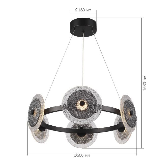 Подвесная люстра ST Luce Alumno SL6142.433.01 Подвесная люстра ST Luce Alumno SL6142.433.01