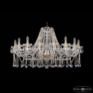Подвесная люстра Bohemia Ivele Crystal 1413/18/400 G