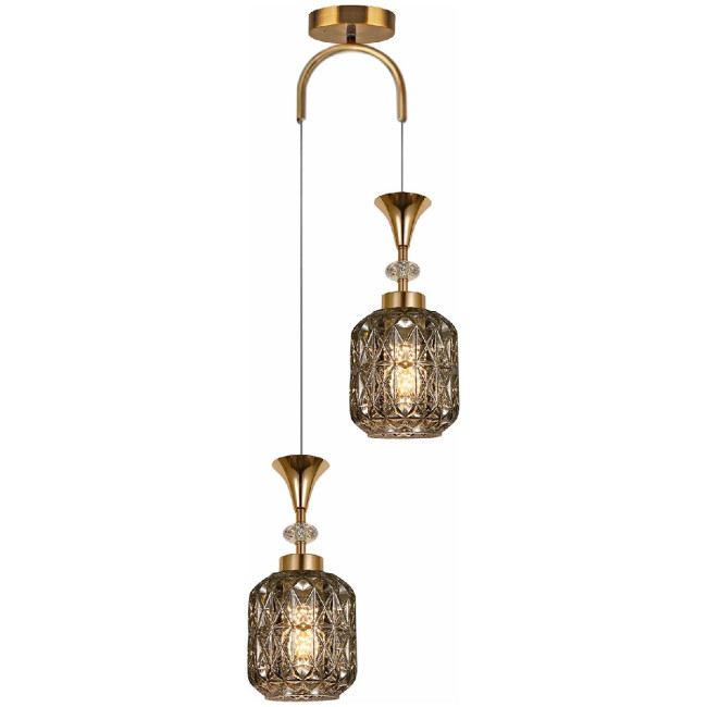 Подвесной светильник Reluce 02003-0.9-02 SMOKE Подвесной светильник Reluce 02003-0.9-02 SMOKE