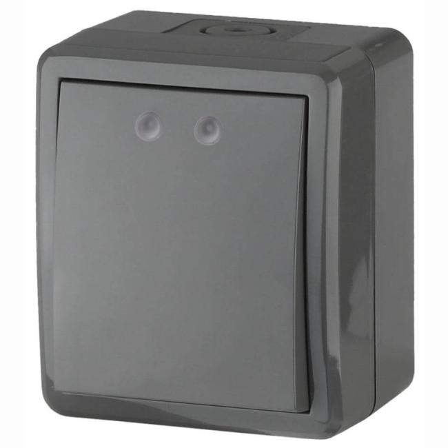 Выключатель одноклавишный ЭРА Эксперт 10AX 250V IP54 11-1401-03 Б0020670 Выключатель одноклавишный ЭРА Эксперт 10AX 250V IP54 11-1401-03 Б0020670