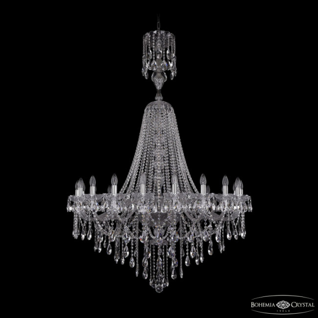Подвесная люстра Bohemia Ivele Crystal 1415/20/400/XL-173 Ni