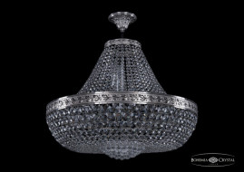 Люстра на штанге Bohemia Ivele Crystal 19281/H1/60IV Ni Люстра на штанге Bohemia Ivele Crystal 19281/H1/60IV Ni