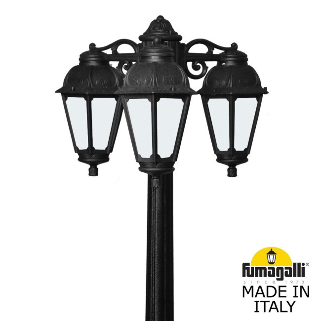 Садово-парковый светильник Fumagalli RICU BISSO/SABA 3L DN K22.157.S30.AYE27DN Садово-парковый светильник Fumagalli RICU BISSO/SABA 3L DN K22.157.S30.AYE27DN