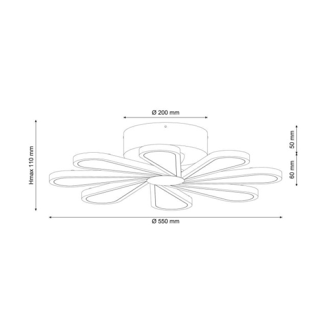 Потолочная люстра Lucia Tucci Miracoli 201.8 LED Потолочная люстра Lucia Tucci Miracoli 201.8 LED
