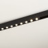 Трековый магнитный светильник Arlight MAG-DOTS-25-L400-12W Warm3000 (BK, 30 deg, 24V, DALI) 046324 Трековый магнитный светильник Arlight MAG-DOTS-25-L400-12W Warm3000 (BK, 30 deg, 24V, DALI) 046324