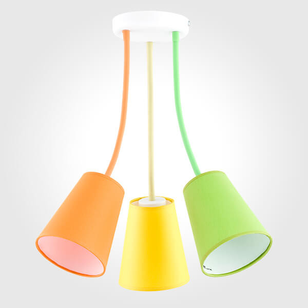 Подвесная люстра TK Lighting 2106 Wire Colour Подвесная люстра TK Lighting 2106 Wire Colour