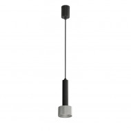 Подвесной светильник iLedex Delta 2362-1 BK+SL Подвесной светильник iLedex Delta 2362-1 BK+SL