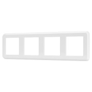 Рамка четырехместная Arlight FRM-VERSA-PL-4-WH 045187 Рамка четырехместная Arlight FRM-VERSA-PL-4-WH 045187