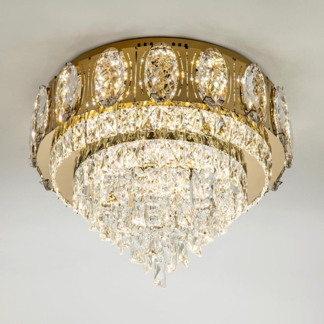Потолочная люстра LED4U L9438-500 GD с УД