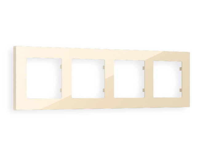 Рамка четырехместная Ambrella Volt Techno AF220304 Рамка четырехместная Ambrella Volt Techno AF220304