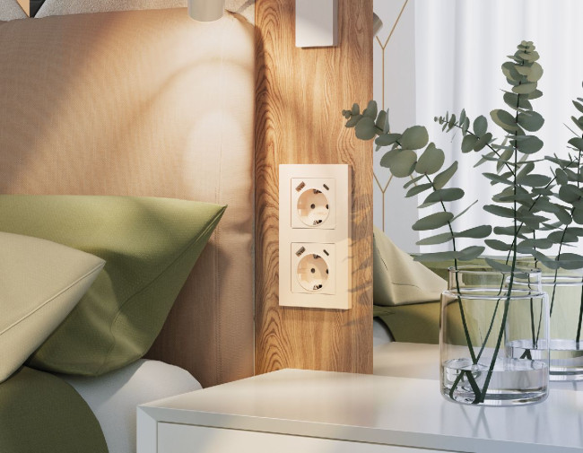 Рамка четырехместная Ambrella Volt Techno AF220304 Рамка четырехместная Ambrella Volt Techno AF220304