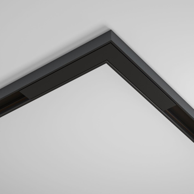 Коннектор угловой накладной Maytoni Basity TRA172CL-11B