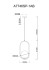 Подвесной светильник Arte Lamp Matisse A7746SP-1AB Подвесной светильник Arte Lamp Matisse A7746SP-1AB