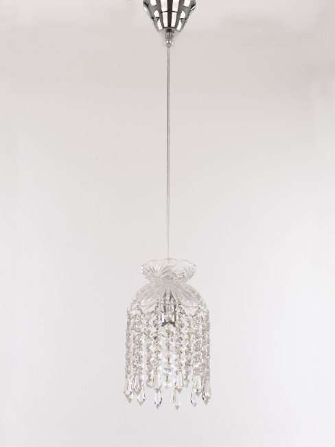 Подвесной светильник Bohemia Ivele Crystal 14781P/13 Ni Drops Подвесной светильник Bohemia Ivele Crystal 14781P/13 Ni Drops