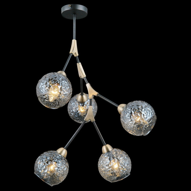 Люстра на штанге Illumico IL0263-5PSQ-79 BK AB Люстра на штанге Illumico IL0263-5PSQ-79 BK AB