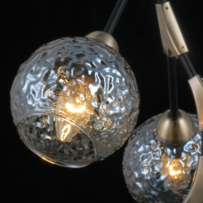 Люстра на штанге Illumico IL0263-5PSQ-79 BK AB Люстра на штанге Illumico IL0263-5PSQ-79 BK AB