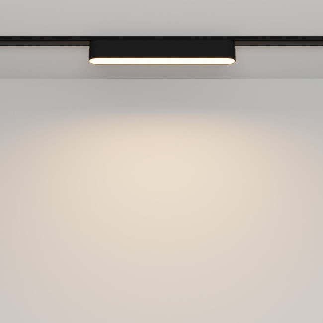 Трековый магнитный светильник Maytoni Basis TR080-1-12W3K-B