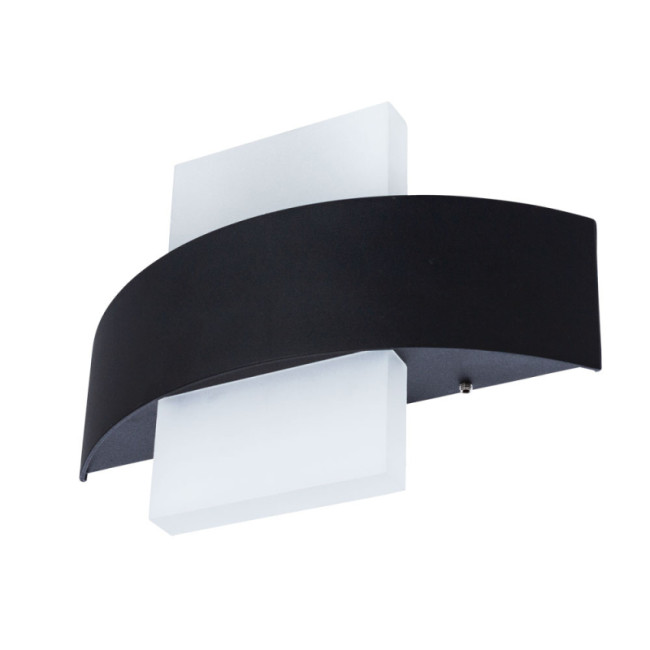 Уличный настенный светодиодный светильник Arte Lamp Croce A1444AP-1BK Уличный настенный светодиодный светильник Arte Lamp Croce A1444AP-1BK