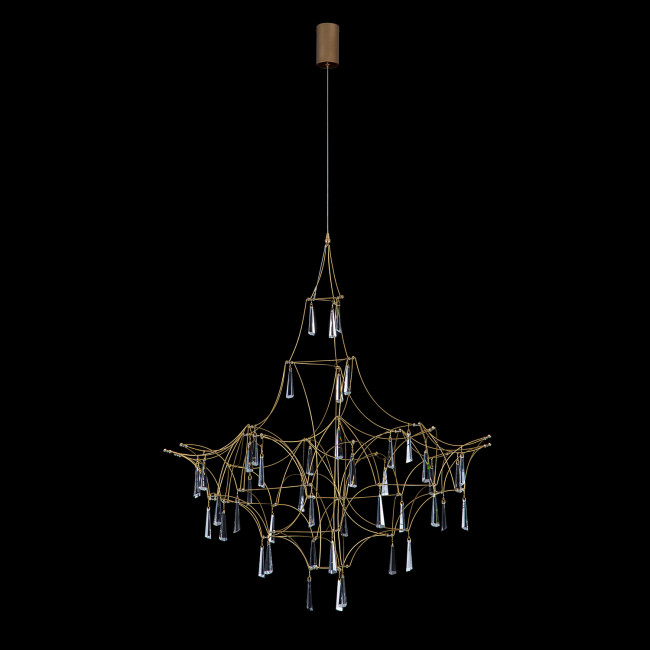 Подвесной светильник Delight Collection Lucciola MD18001068-1E matt gold Подвесной светильник Delight Collection Lucciola MD18001068-1E matt gold