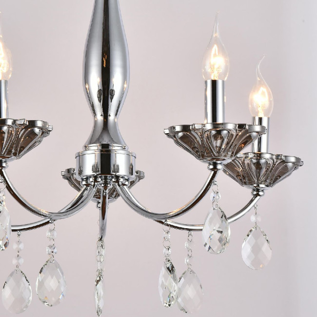 Подвесная люстра Illumico IL1241-5PPA-29 CR Подвесная люстра Illumico IL1241-5PPA-29 CR