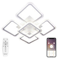 Потолочная люстра Natali Kovaltseva Spektr HIGH-TECH LED LAMPS 82022 BLACK Потолочная люстра Natali Kovaltseva Spektr HIGH-TECH LED LAMPS 82022 BLACK