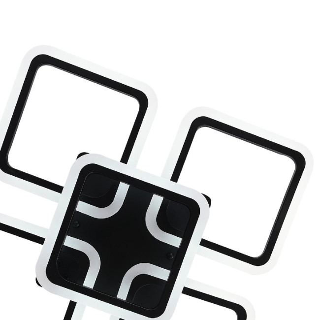 Потолочная люстра Natali Kovaltseva Spektr HIGH-TECH LED LAMPS 82022 BLACK Потолочная люстра Natali Kovaltseva Spektr HIGH-TECH LED LAMPS 82022 BLACK