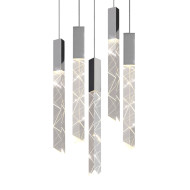 Подвесной светильник Delight Collection Trinity OM8201013-5 chrome Подвесной светильник Delight Collection Trinity OM8201013-5 chrome