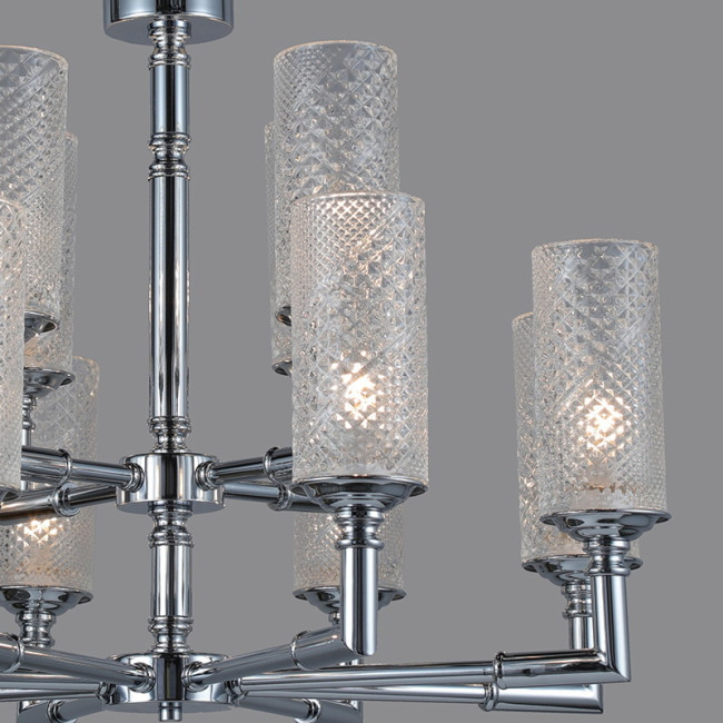 Подвесная люстра Illumico IL8683-12P-10 CR Подвесная люстра Illumico IL8683-12P-10 CR