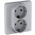 Розетка двойная с/з Legrand Inspiria 673752 Розетка двойная с/з Legrand Inspiria 673752