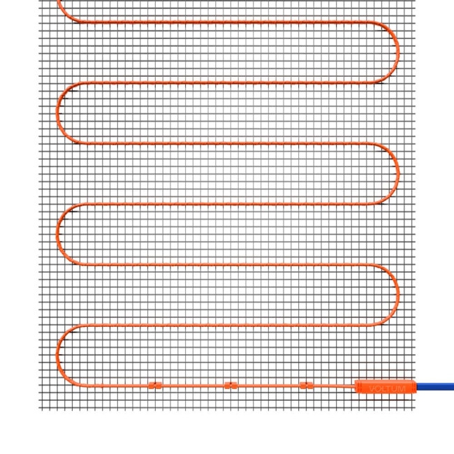 Нагревательный мат Voltum VLT01-150-12 Нагревательный мат Voltum VLT01-150-12