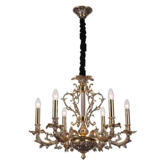 Подвесная люстра Lucia Tucci Firenze 1780.6 Antique Gold Подвесная люстра Lucia Tucci Firenze 1780.6 Antique Gold