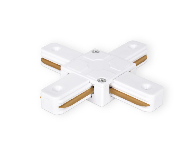 Коннектор Х-образный однофазный Ambrella Light Track System GL7082