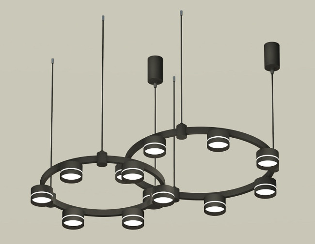 Комплект подвесного светильника Ambrella Light Techno Ring XR92091005 (A9209x2, C9238, C9232, N8462) Комплект подвесного светильника Ambrella Light Techno Ring XR92091005 (A9209x2, C9238, C9232, N8462)