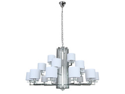 Подвесная люстра Newport 35412+6+3/C chrome без абажуров М0069064 Подвесная люстра Newport 35412+6+3/C chrome без абажуров М0069064