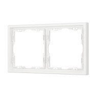 Рамка пластиковая Arlight FRM-NOBE-SFPL-2-WH 054215