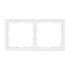 Рамка пластиковая Arlight FRM-NOBE-SFPL-2-WH 054215 Рамка пластиковая Arlight FRM-NOBE-SFPL-2-WH 054215