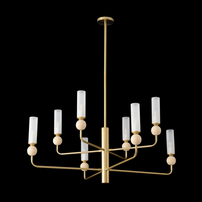 Люстра на штанге Crystal Lux SIMPLY SP8 BRASS Люстра на штанге Crystal Lux SIMPLY SP8 BRASS