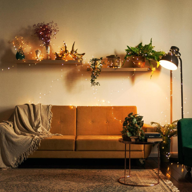 Гирлянда Uniel ULD-S5000-500/DTA/RC WARM WHITE IP44 DEW Гирлянда Uniel ULD-S5000-500/DTA/RC WARM WHITE IP44 DEW