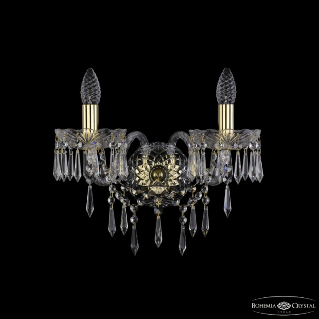 Бра Bohemia Ivele Crystal 1403B/2/160/XL G Бра Bohemia Ivele Crystal 1403B/2/160/XL G