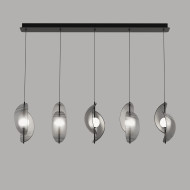 Подвесной светильник MD24030035-5B black/smoky Подвесной светильник MD24030035-5B black/smoky