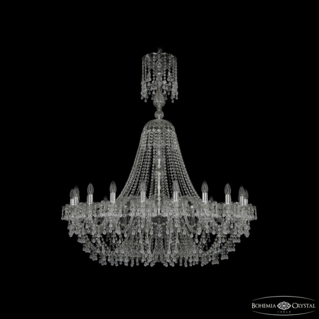 Подвесная люстра Bohemia Ivele Crystal 1410/20/400/XL-130 Ni V0300