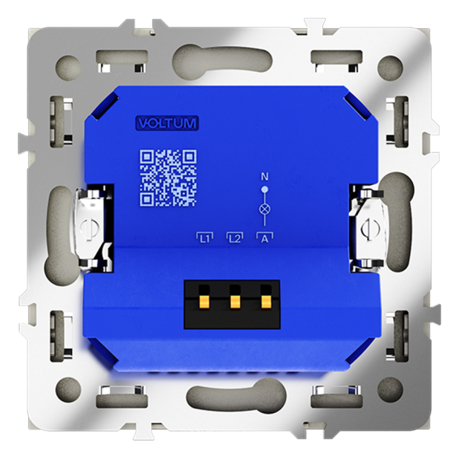 Светорегулятор Voltum S70 VLS070305 (сталь) Светорегулятор Voltum S70 VLS070305 (сталь)